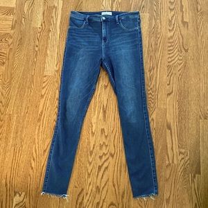 Abercrombie & Fitch the Jean legging high rise size 12 long